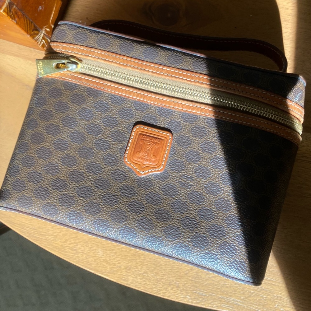 Celine Macadam Authentic Cosmetics Bag